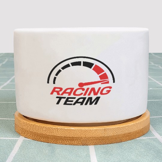 Racing team speedometer quick lawn Plant Pots