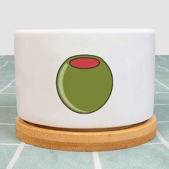 green olive Plant Pots