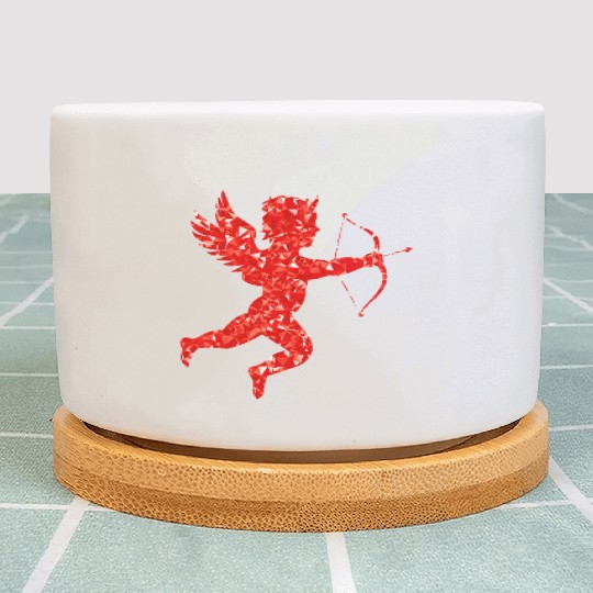 Ruby Martin74 Cupid Silhouette Plant Pots