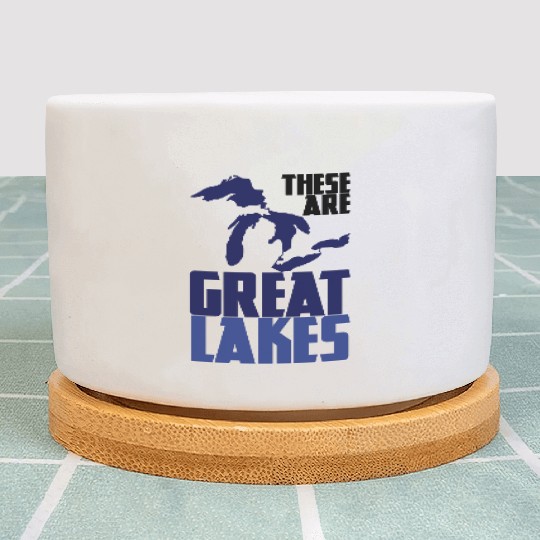These are GREAT LAKES Plant Pots