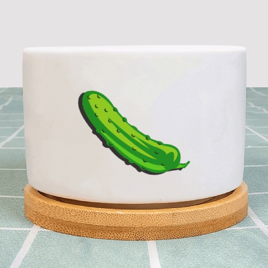 It's a giant pickle Plant Pots