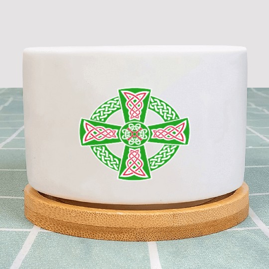 Celtic cross Plant Pots