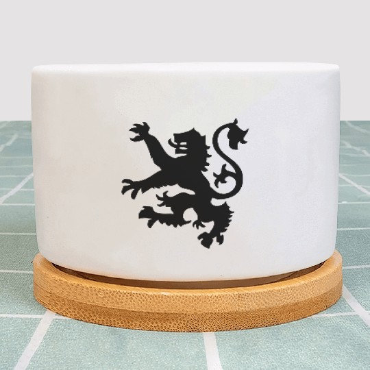 Scottish Lion Plant Pots