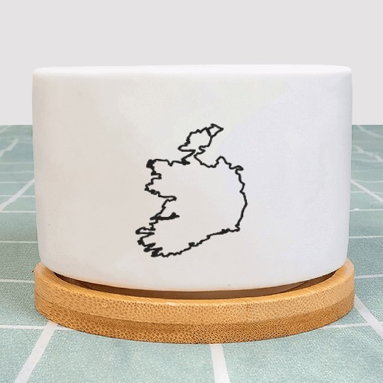 Ireland Outline Plant Pots
