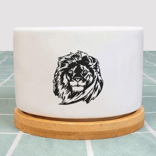 The Lion Plant Pots