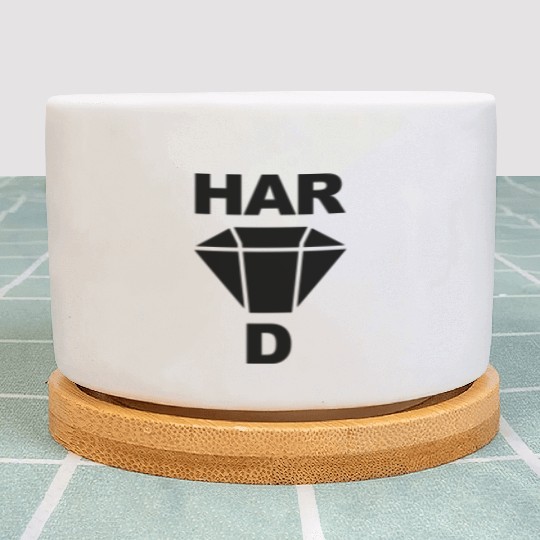 Hard icon diamond Plant Pots