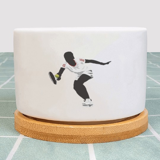 tennis player Plant Pots
