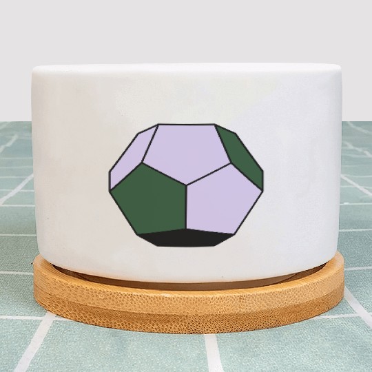 platonic solid Plant Pots