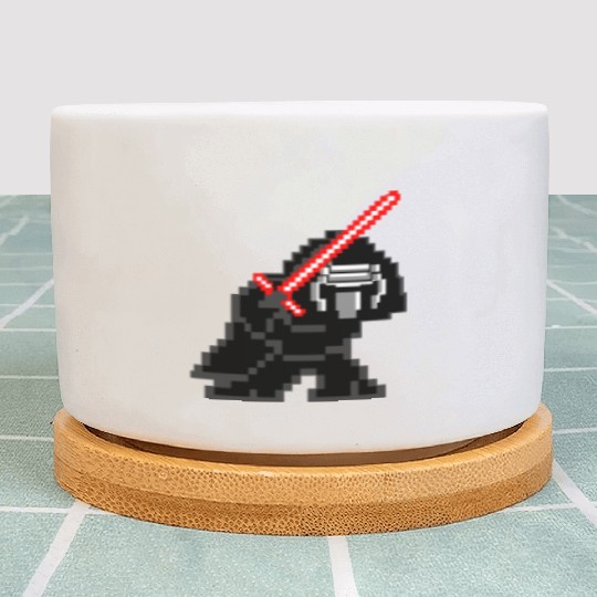 8-bit Kylo Ren Plant Pots