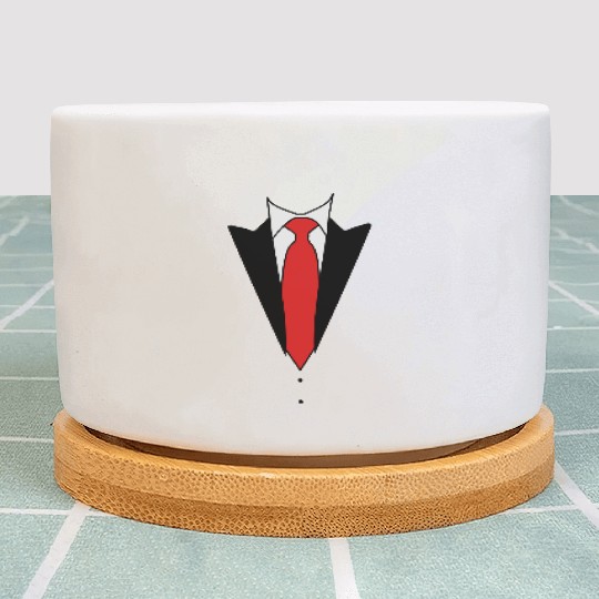 Your Private Tuxedo Suit Plant Pots