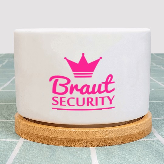 Bride security Plant Pots