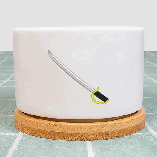 fencing fechten floret sword parry samurai1 Plant Pots