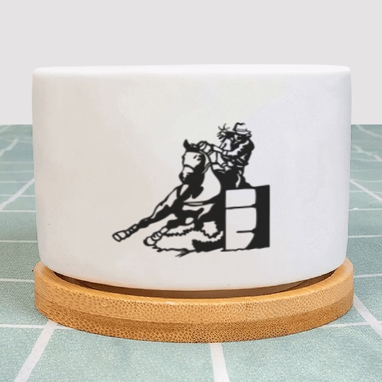 Barrel racing Plant Pots