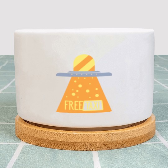 free taxi Plant Pots.