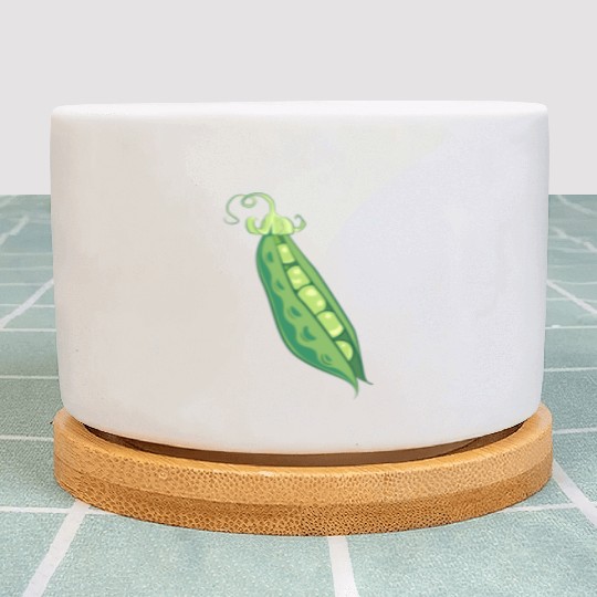 Pea Peas Vegetable Veggie Veg Pod Peasecod Gift Plant Pots