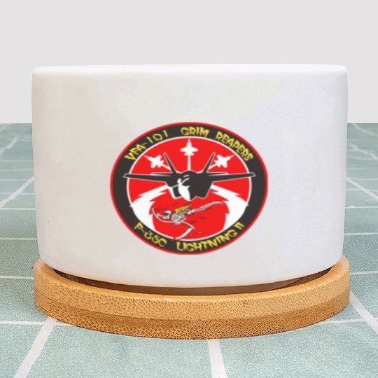 F-35 Lightning II VFA-101 Grim Reapers Plant Pots