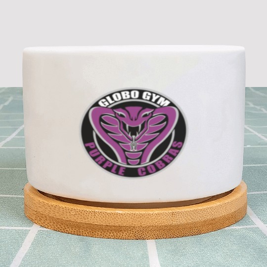 Globo Gym Purple Cobras Plant Pots