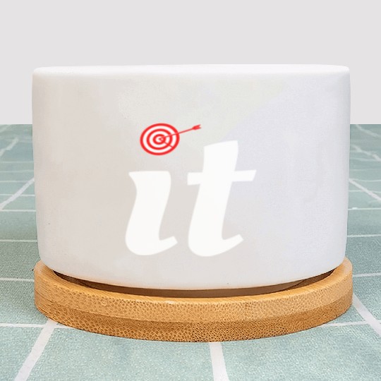 Bullseye Target Archery Shooting Dart Gift Plant Pots