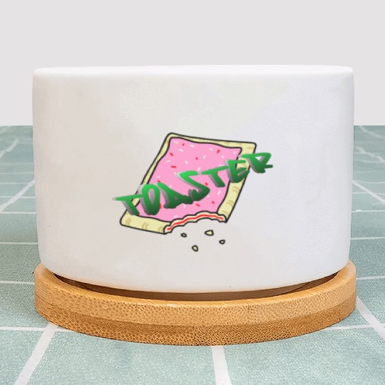 Toaster's Midnight Snack Plant Pots