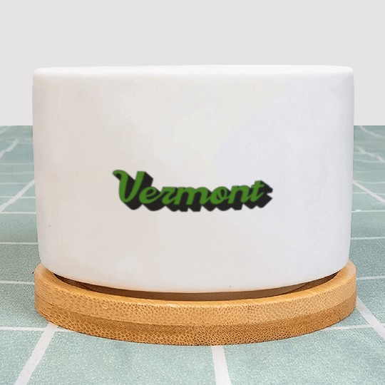 Green Vermont Plant Pots