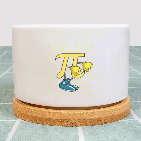 Pi Flossing Funny Pi Day Plant Pots