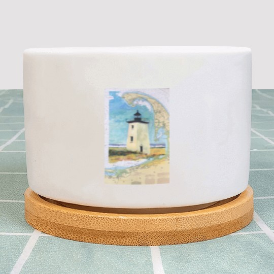 Long Point Light House Ptown Cape Cod Plant Pots