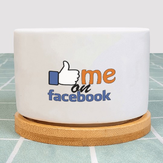 like me on facebook Plant Pots