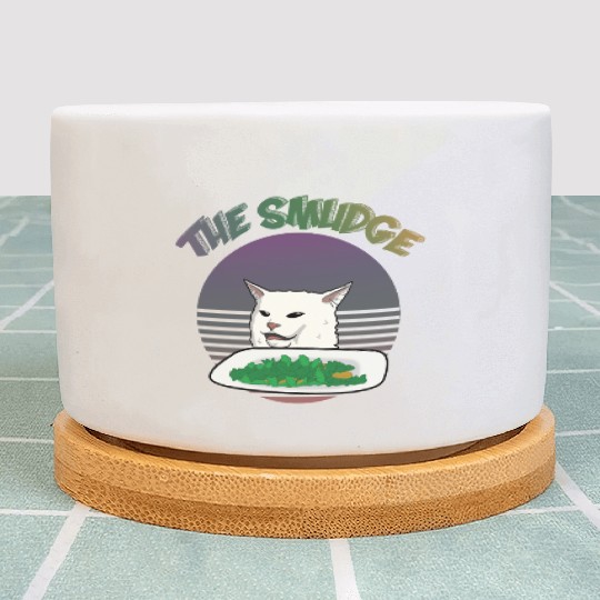 Smudge The Cat Meme Plant Pots