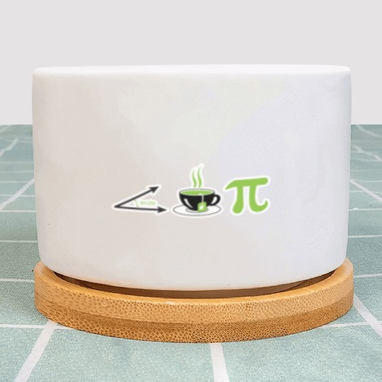 Acute Tea Pi Math Pun 3.14 Pi Day Math Geek Plant Pots