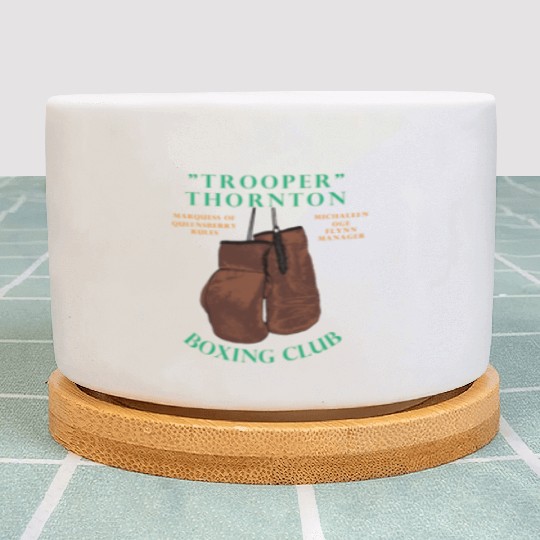 Trooper Thornton Boxing Club Plant Pots
