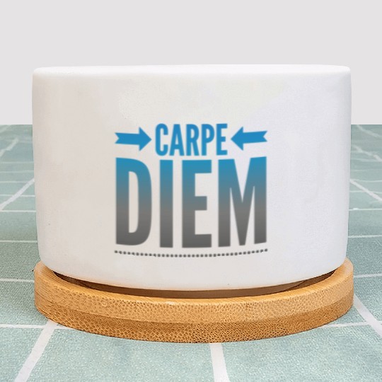carpe Diem Plant Pots