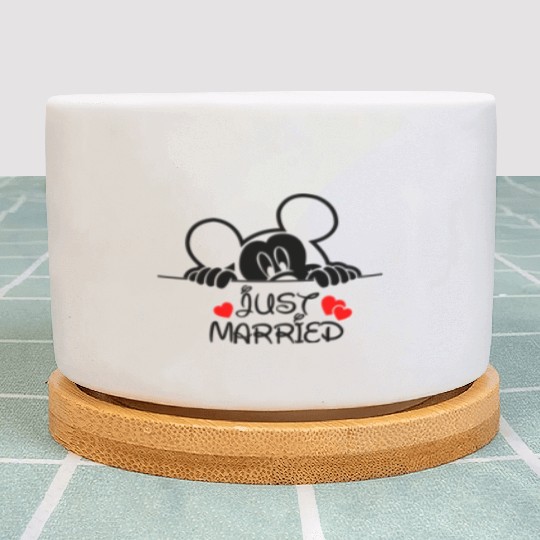 Just Married Plant Pots