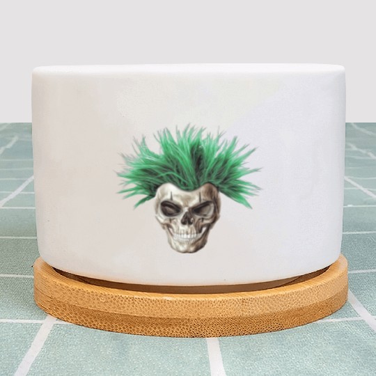 Punk harlequin Plant Pots