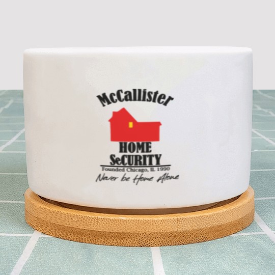 McCallister Home Security - Home Alone Gift Plant Pots
