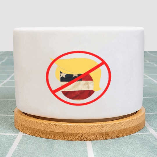 anti trump - dump trump 2020 Plant Pots