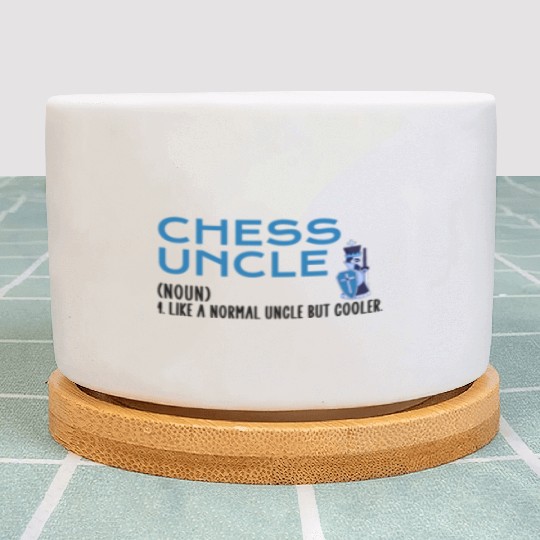 chess uncle Plant Pots