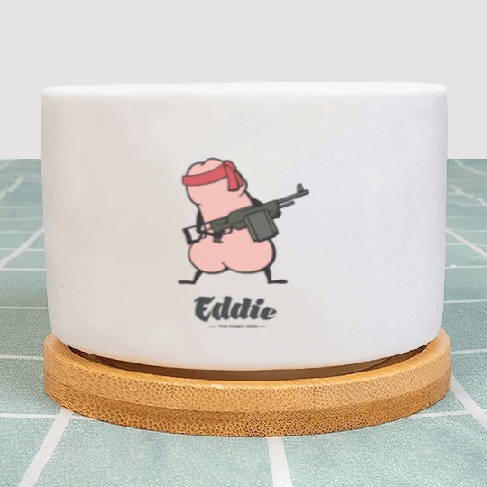 Eddie Funky Rambo Dick Plant Pots