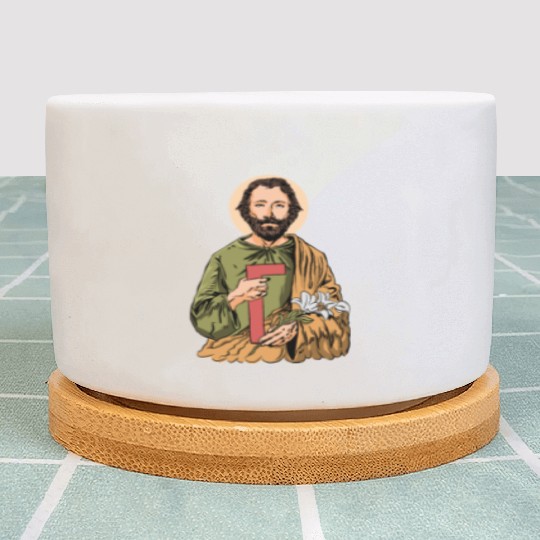 Saint Joseph Catholic Saint Plant Pots