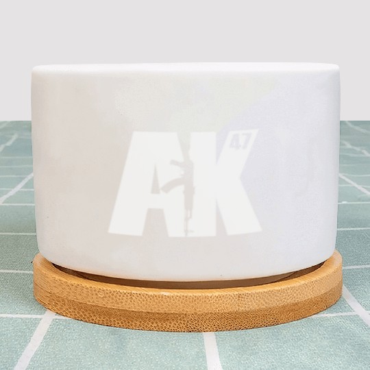 Ak-47 Soviet Kalashnikov Pro Second Amendment Plant Pots