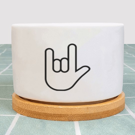 Rock hand icon 07 Plant Pots