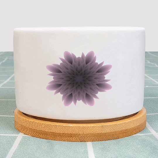 Psychedelic Flower Plant Pots