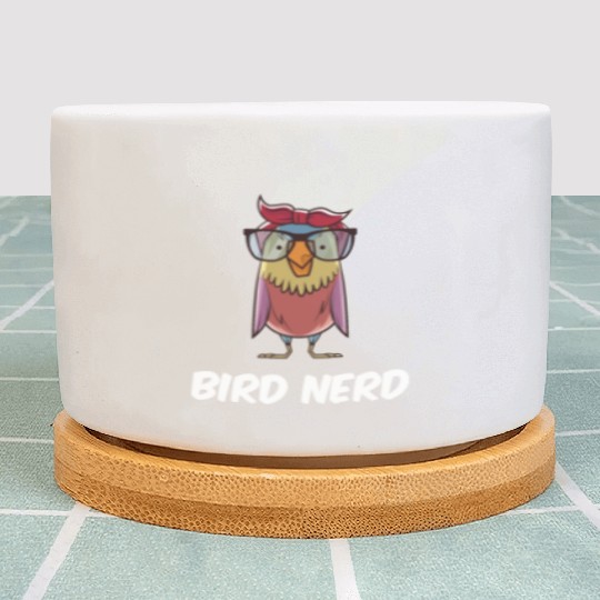 Bird Nerd Plant Pots