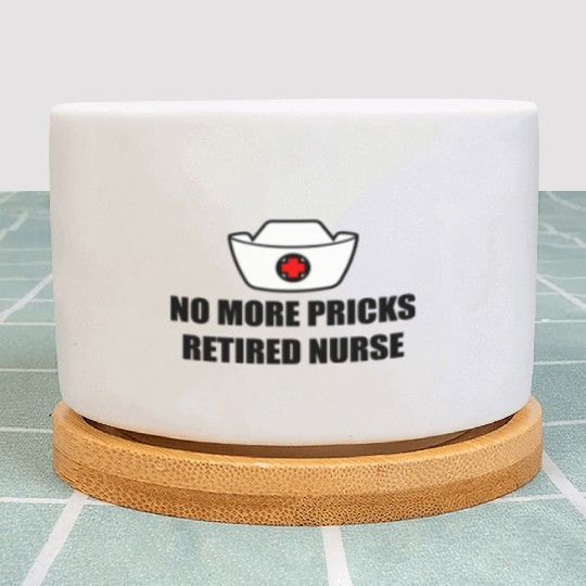 No More Pricks, Retired Nurse 3 Plant Pots