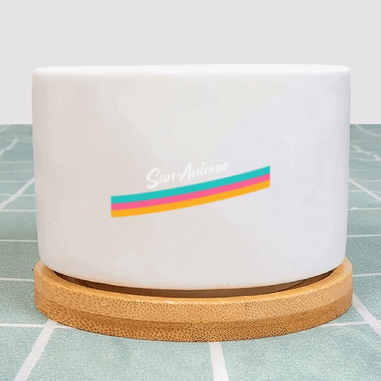 San Antonio Spurs Logo Plant Pots