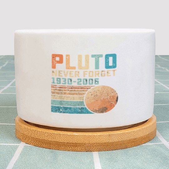 Pluto Never Forget Plant Pots