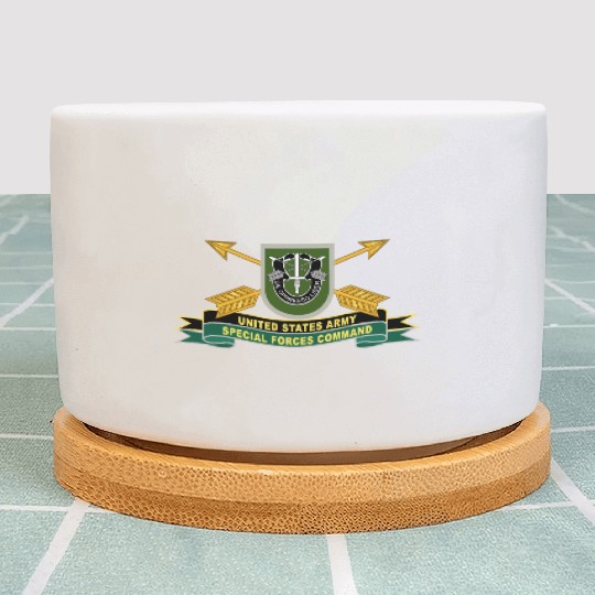 Army US Army Special Forces Command Flash Plant Pots