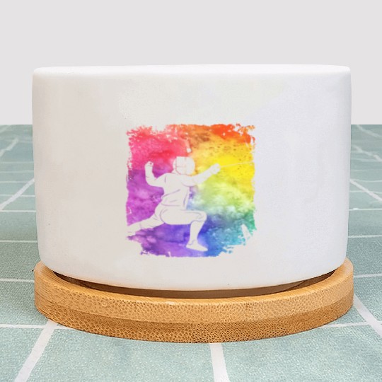 Fencing Retro Plant Pots