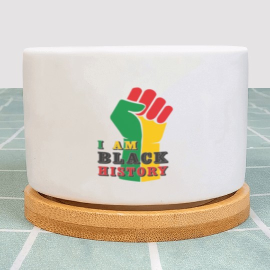 I Am Black History, Juneteenth, Freedom Day Plant Pots