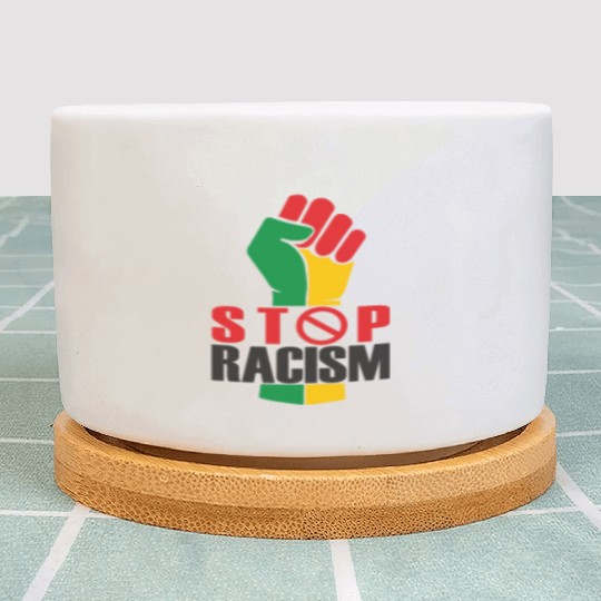 Juneteenth Day 1865, Freedom Day, Stop Racism Plant Pots