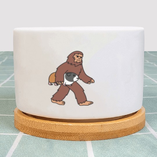 Bigfoot Sasquatch Walking Guinea Pig Plant Pots